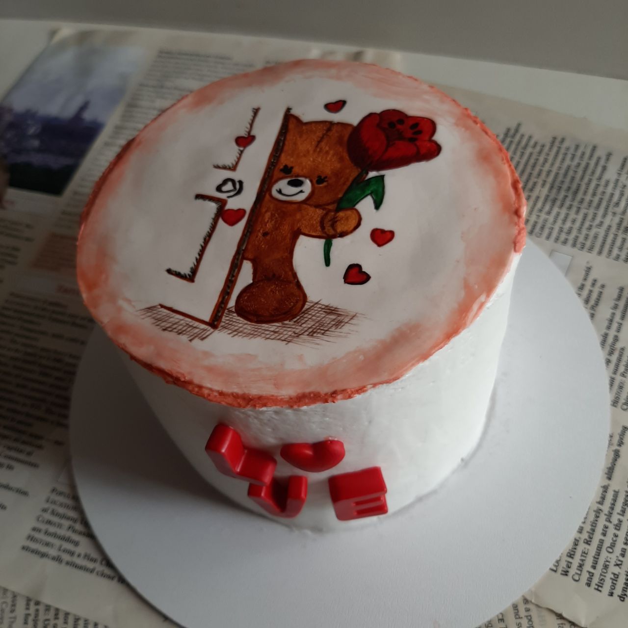کیک ولنتاین